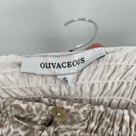 Olivaceous Animal Print Ruffled Skirt - Picture 10 of 10